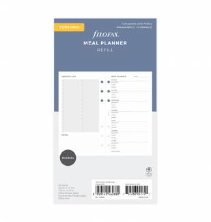 Filofax Måltidsplanlægger Personal Refill Planlæg lækre opskrifter og hold dit madbudget med vores måltidsplanlægning-refill.