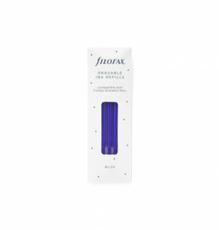 Filofax Sletbar Kuglepen Refill 3 Pakke Blå Pakke med tre udviskelige refiller til Clipbook Erasable-kuglepennen.