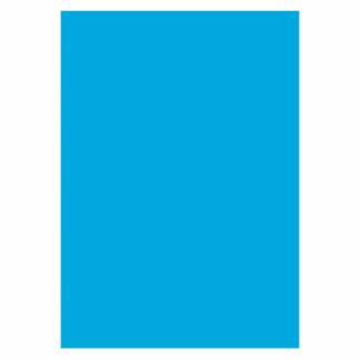 Papir A4 80 Gram 50 Ark Blå Stort udvalg af farvet papir til breve, hobby, dekoration eller udskrifter.