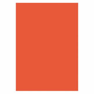 Papir A4 80 Gram 50 Ark Orange Stort udvalg af farvet papir til breve, hobby, dekoration eller udskrifter.