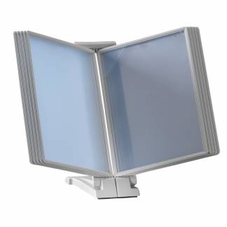 Quickfind Displaysystem til 10 Lommer A4 Universal Grå Uanset hvilken løsning du vælger, er QuickFind let at sætte op, så du får den personlige ergonomiske løsning, der passer dig bedst.