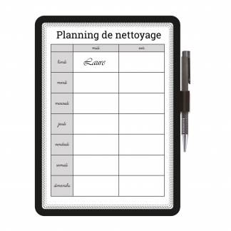 Magneto Ramme Selvklæbende Flytbar Memo A4x1, Sort Magneto Memo er en  to-sidet displayramme med en åben forside, så der kan skrives direkte på papiret. Selvklæbende og flytbar.