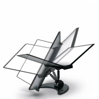 Tarifold Bord Display A4 10 Lommer 3D Sort Tarifold sortlakeret 3D borddisplay.