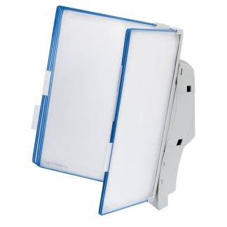Tarifold Væg Display Design Line A4 10 Lommer Blå Gør vigtig information let og umiddelbart tilgængelig. Designvægsættet kan indeholde en maksimal mængde information med et minimum af plads.