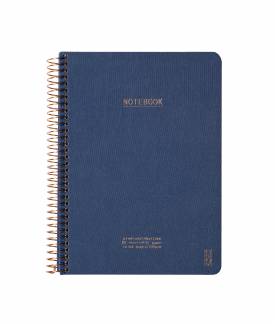 KOZO Notesbog A5 Premium Navy KOZO Premium Notesbog er absolut en af de flotteste notesbøger på markedet.