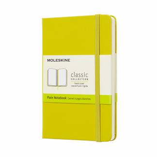 Classic Hard Blank Pocket Gul Klassiske stilrene notesbøger af god kvalitet. Parat til at rumme alle tanker og idéer.