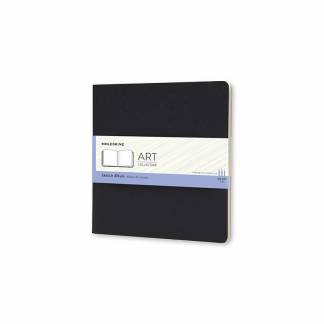 Art Sketch Album 19x19cm Sort Fås i flere størrelser og farver. Perfekt til grafikere, kunstnere, designere og arkitekter eller alle som brænder for at fange en del af verden på papir!