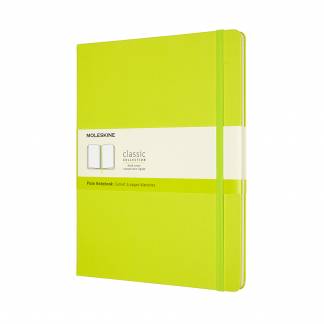 Classic Hard Blank XL Lemon Green Klassiske stilrene notesbøger af god kvalitet. Parat til at rumme alle tanker og idéer.
