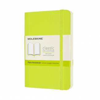 Classic Soft Blank Pocket Lemon Green Klassiske stilrene notesbøger af god kvalitet. Parat til at rumme alle tanker og idéer.