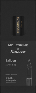 Moleskine Kaweco Kuglepen 1.0 Sort I samarbejde med Kaweco har Moleskine skabt en serie lækre kugle- og fyldepenne som er overkommelige i pris.
