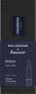 Moleskine Kaweco Kuglepen 1.0 Blå I samarbejde med Kaweco har Moleskine skabt en serie lækre kugle- og fyldepenne som er overkommelige i pris.