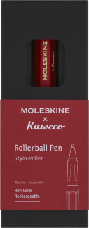 Moleskine Kaweco Rollerpen 0.7 Rød I samarbejde med Kaweco har Moleskine skabt en serie lækre kugle- og fyldepenne som er overkommelige i pris.