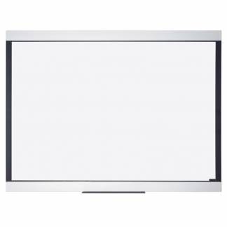 Whiteboard/Projektortavle 90x60cm Topmodel af et 2-i-1 board. Fungerer både som tavle og projektortavle.
