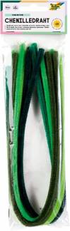 Piberenser 50 x 0,8 cm Grøn 10stk Piberensere i forskellige grønne farver, pakke med 10 stk. Denne tråd er perfekt til alle former for håndværk og kreative projekter.
