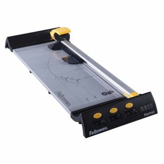 Rulleskærer A3 Electron En A3 rulleskæremaskine som passer til privat brug eller på et mindre kontor. Kan skære op til 10 ark (80g) samtidig.. .