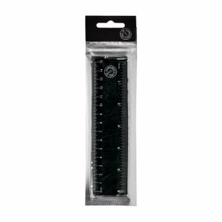 Edge of Scandinavia Lineal 15cm Blød Sort Edge of Scandinavia tilbyder basen i små kontorartikler i den helt rigtige mængde - alt sammen pakket i en stilfuld genlukkelig emballage.