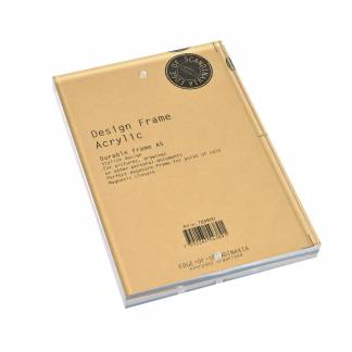 EDGE Akrylramme A5 Edge of Scandinavia Akrylblock A5Stilren og kraftig skilteholder i transparent glasklar akryl.