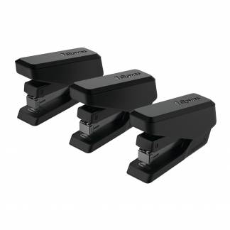 Fellowes LX840 Easypress H&aelig;ftemaskine 25 Ark Sort EasyPress&trade; h&aelig;ftemaskine med Microban&reg; antibakteriel beskyttelse.