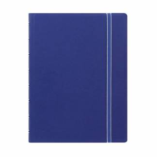 Filofax Notesbog A5 Linjeret Blå 56 linjerade blad100 g cremé färgat papper4-flikar index varav en med fickalinjal/markör
