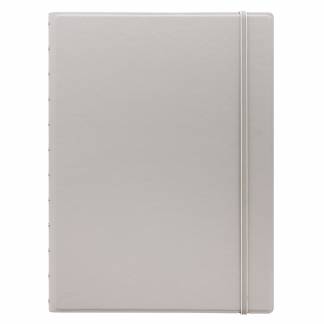 Filofax Notesbog Classic Pastels A4 Linjeret Stone Dobbeltspiral.Flytbar indeksfaner en med lomme.Flytbar sidemarkør / linial. Kompatibel med alle A5- og A4 Filofax notesbøger.Multifunktionelle refiler og andet tilbehør kan tilkøbes.