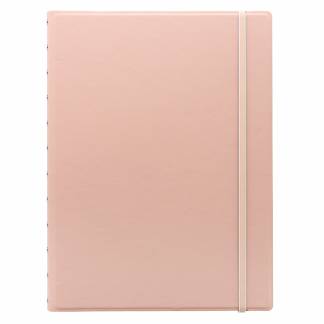 Filofax Notesbog Classic Pastels A4 Linjeret Peach Dobbeltspiral.Flytbar indeksfaner en med lomme.Flytbar sidemarkør / linial. Kompatibel med alle A5- og A4 Filofax notesbøger.Multifunktionelle refiler og andet tilbehør kan tilkøbes.