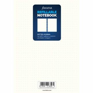 Filofax Notebook Refill A5 Prikket Hvide prikkede ark til A5-systemkalender. Indeholder 32 ark.