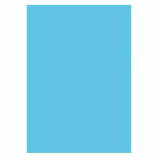 Papir A4 130g 50ark, Himmelblå Stort udvalg af farvet papir til breve, hobby, dekoration eller udskrifter.