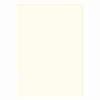 Papir A4 130g 50ark, Ivory Stort udvalg af farvet papir til breve, hobby, dekoration eller udskrifter.