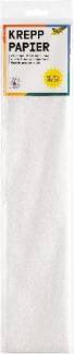 Crepepapir 50 x 250 Hvid 10 Ark Crepepapir - pakke med 10 individuelt indpakkede ark, hvert ark ca. 50 x 250 cm.