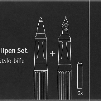 Moleskine Kaweco Gaveæske Sort I samarbejde med Kaweco har Moleskine skabt en serie lækre kugle- og fyldepenne som er overkommelige i pris. Perfekt til alle som sætter pris på en lækker kuglepen eller mangler den perfekte gaveidé.