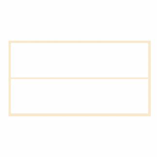 Frankeringsetiket 163x41mm 500 Pakke Dobbelt frankeringsetiket 163 x 41mm, standardiseret størrelse, der passer til de fleste moderne frankeringsmaskiner.