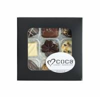9 stk. Luksus chokolade, 90 g.