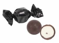 Sorte chokolade balls, m/ Straciatella 1000 g.
