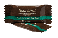 Bouchard flowchoko. - m&oslash;rk m/havsalt (5 gr.) - 1000g