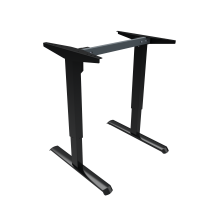Hæve-/sænkestel | Bredde 072 cm | Sort 