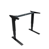 Hæve-/sænkestel | Bredde 092 cm | Sort 