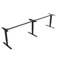Hæve-/sænkestel | Bredde 342 cm | Sort 