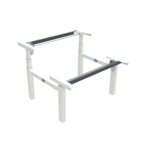 Hæve-/sænkestel | Bredde 112 cm | Hvid