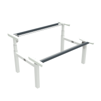 Hæve-/sænkestel | Bredde 152 cm | Hvid