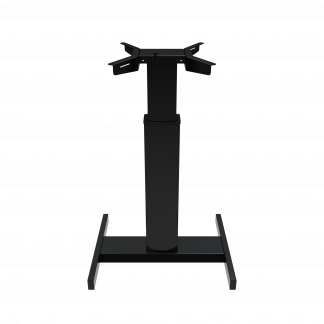 Hæve-/sænkestel | Bredde 060 cm | Sort 