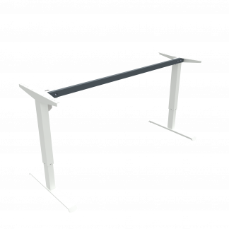 Hæve-/sænkestel | Bredde 172 cm | Hvid