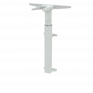 Hæve-/sænkestel | Bredde 54 cm | Hvid
