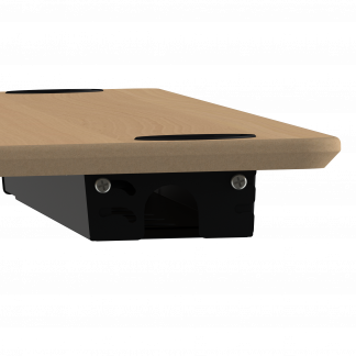 Universel kabelbakke, sort