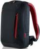 17'' Notebook Backpack Slim, Jet/Cabernet
