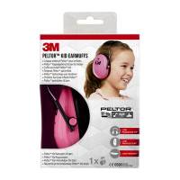 3M Kid høreværn til børn (87-98 dB), lyserød