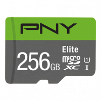 PNY Micro SDXC Elite 256GB Class 10 w/adapter