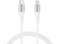 USB-C to Lightning Cable, White (1m)