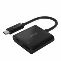 USB-C to HDMI + Charge Adapter, Black