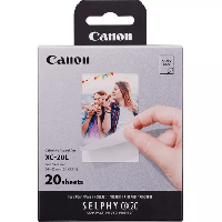 Canon XC-20L Ink/Paper Set, 54x85 mm, 20 Prints