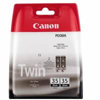 PGI-35 black ink-tank twin-pack